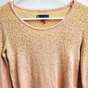 Pink and gold sweater